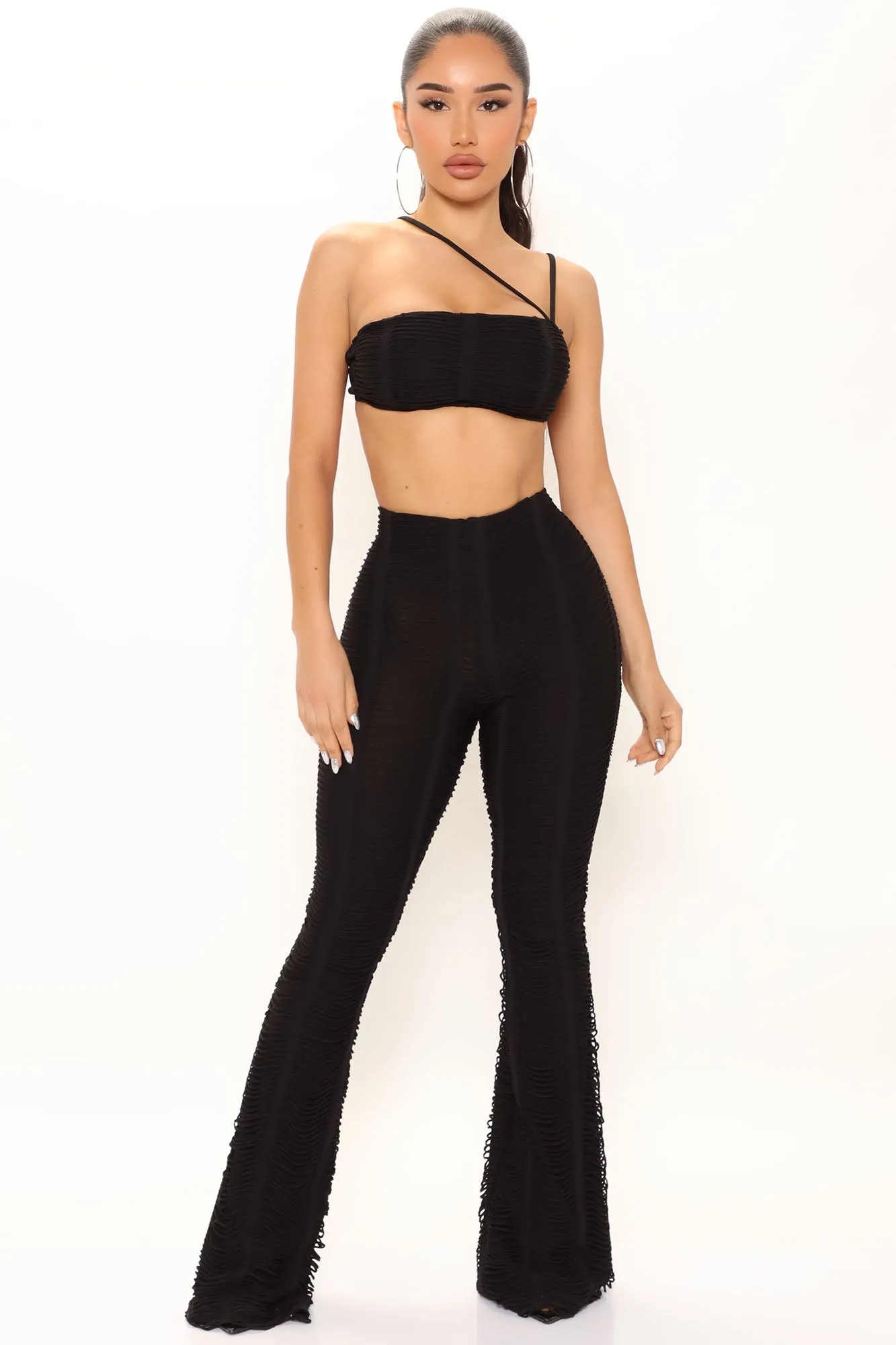 Attention On You Distressed Pant 32 - Black
