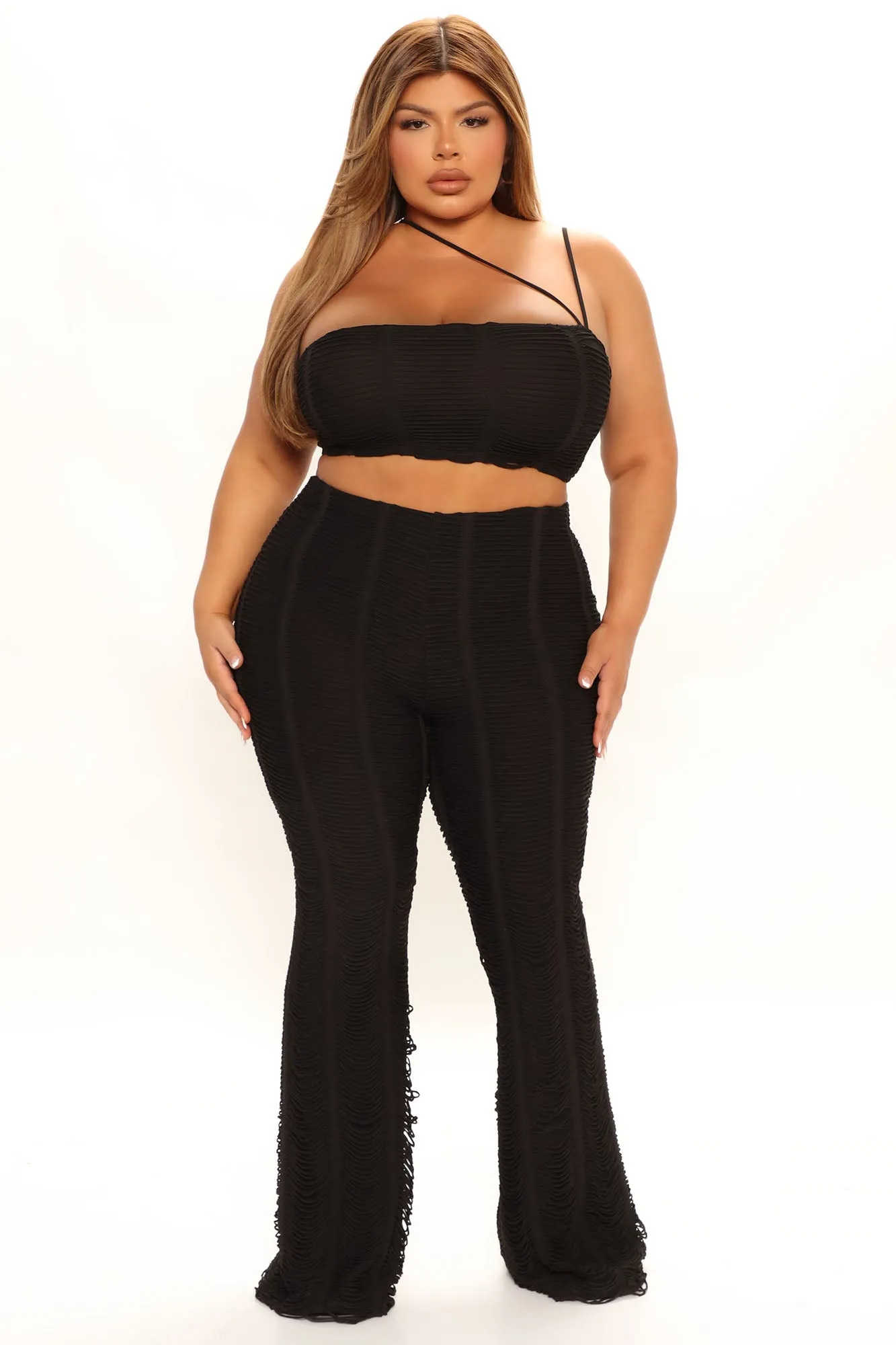 Attention On You Distressed Pant 32 - Black