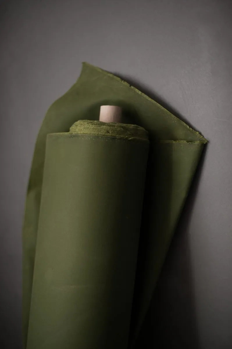 British Organic Cotton Traditional Oilskin - Grass - Merchant & Mills