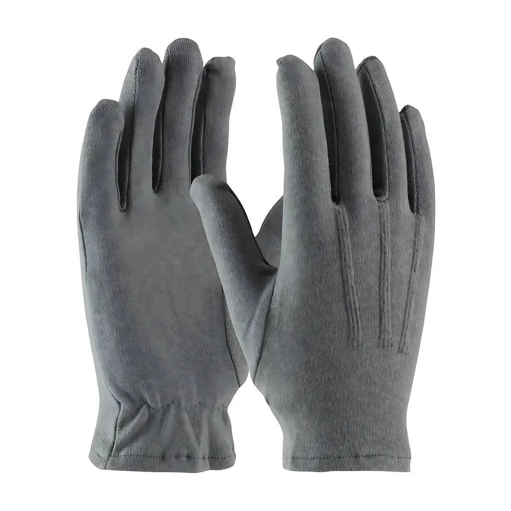 Century Glove 130-100GM 100% Cotton Dress Glove with Raised Stitching on Back - Open Cuff