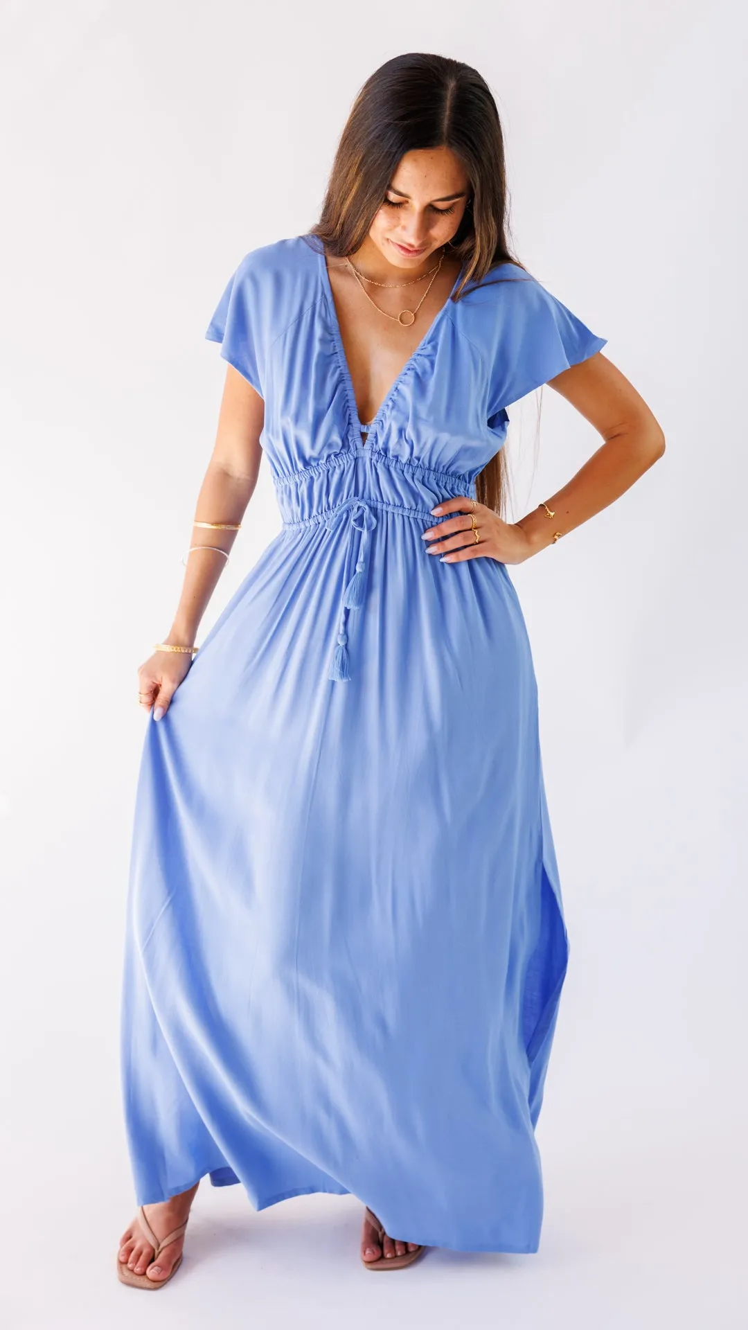 Davanti Dress / Purple Blu