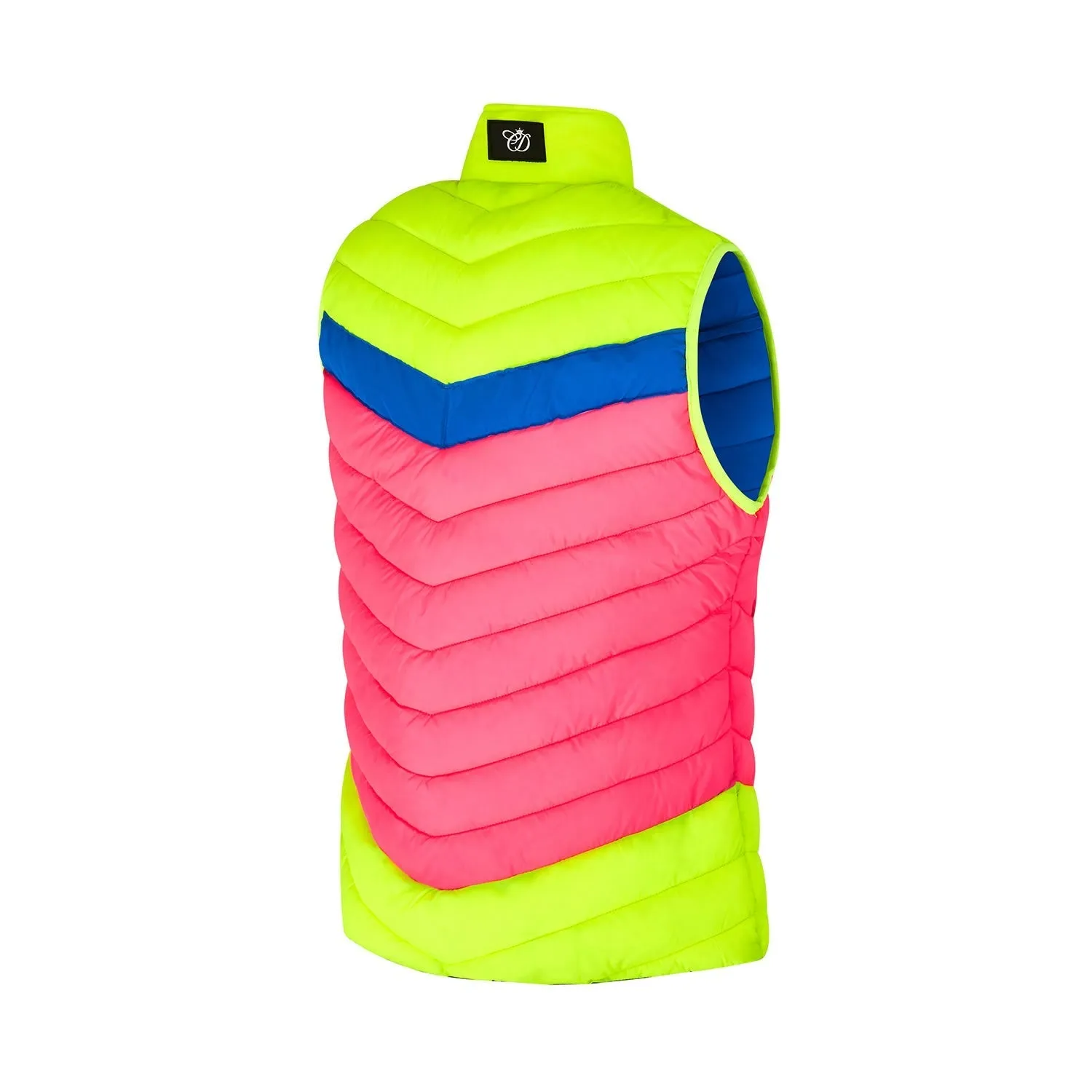 Equisafety Hi-Vis Riding Gilet Pink/Yellow