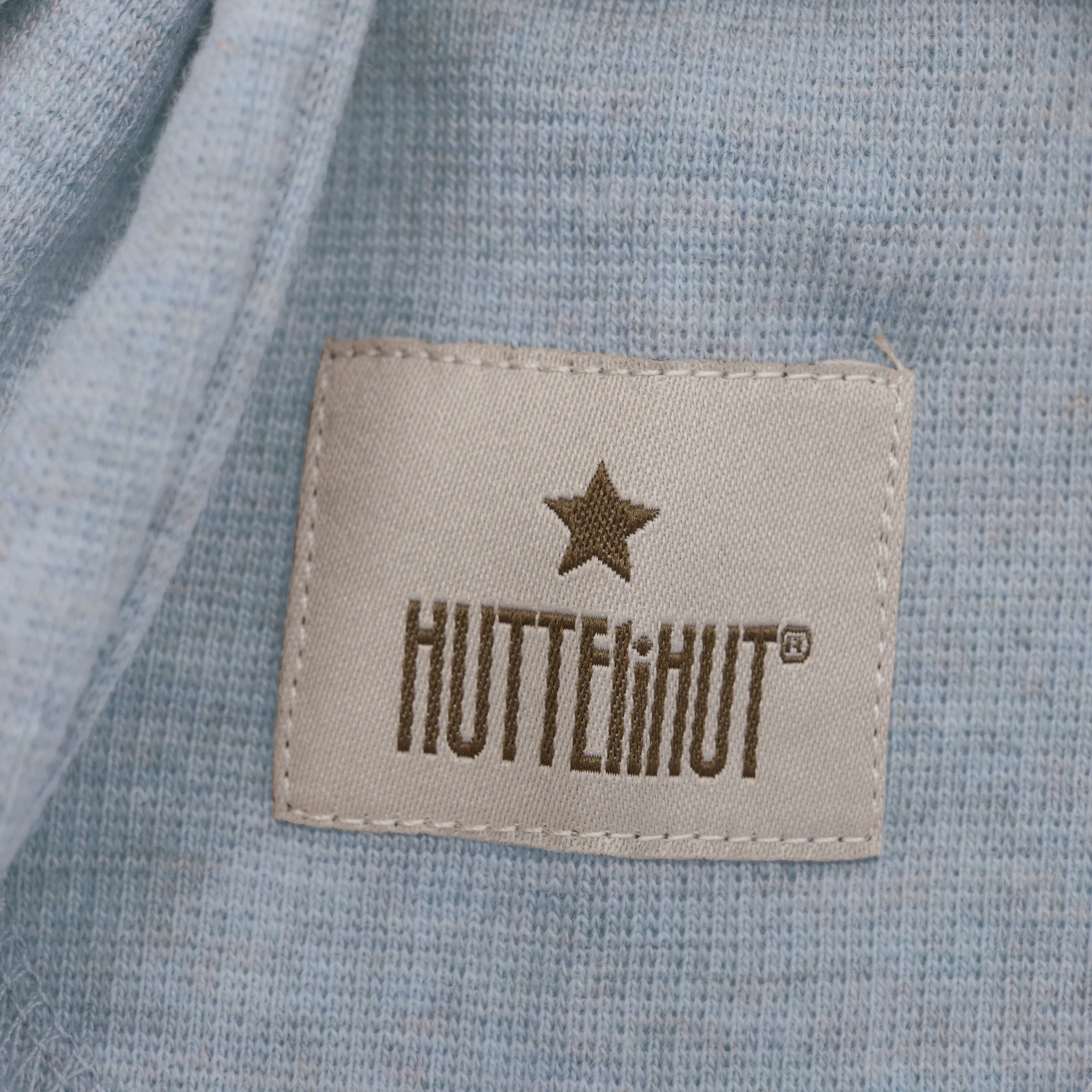 Huttelihut - Balaclava Ears Wool Rib - Quarry