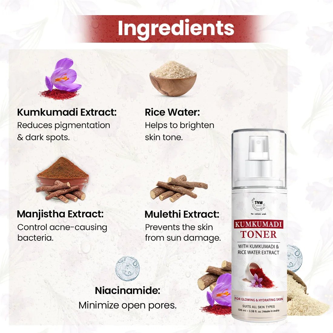 Kumkumadi Toner for Glowing Skin.