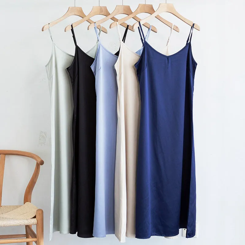 Penelope Satin Women's Shift Dress