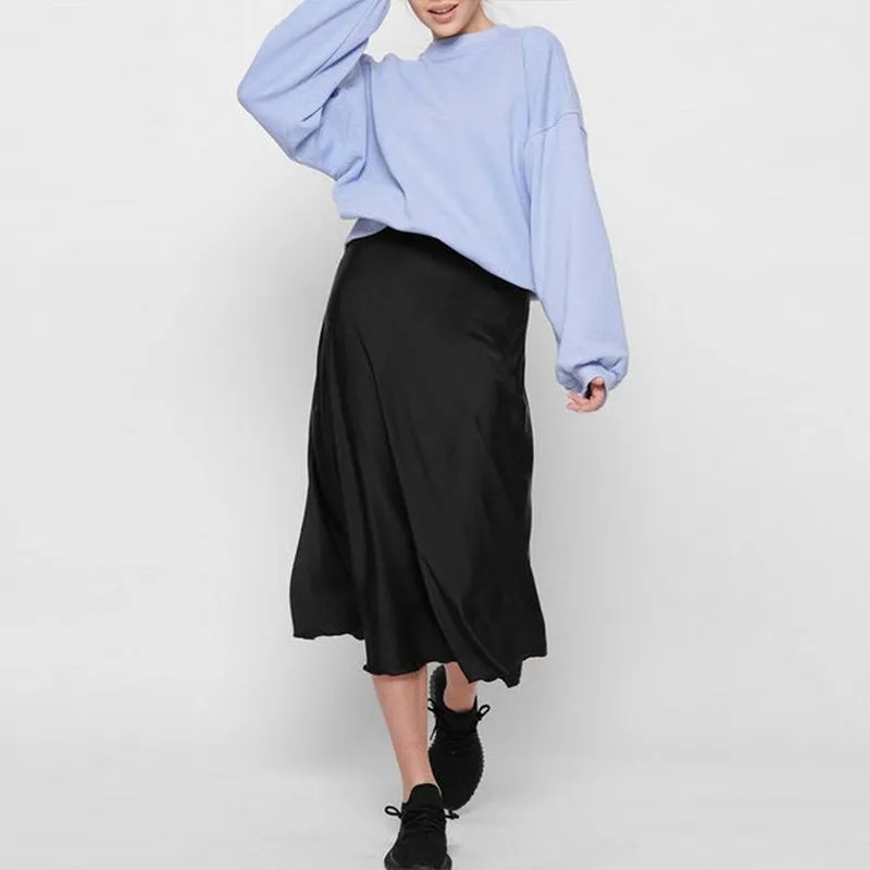 Penelope Satin Women's Shift Dress