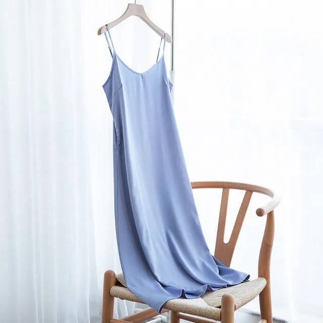 Penelope Satin Women's Shift Dress