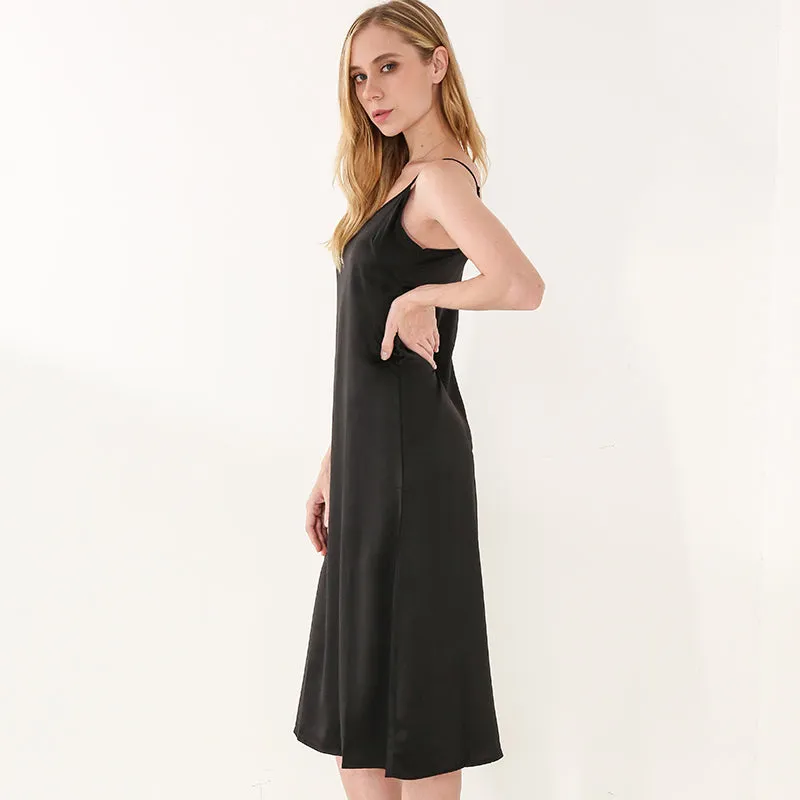Penelope Satin Women's Shift Dress