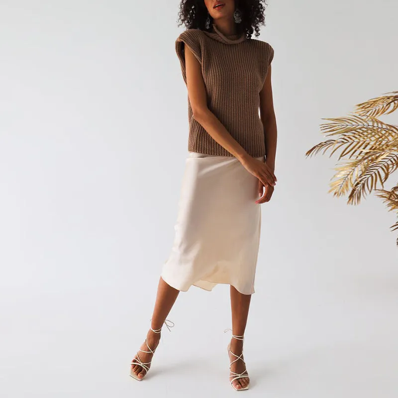 Penelope Satin Women's Shift Dress