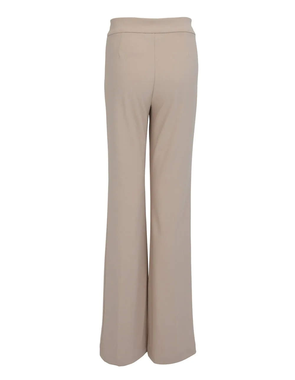 Scuba Crepe High Rise Wide Leg Pants