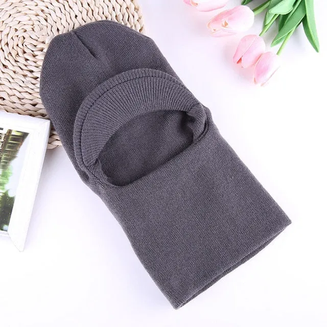 Sidiou Group Thick Wool Polar Fleece Winter Neck Warmer Thermal Windproof Balaclava Snowboard Hats