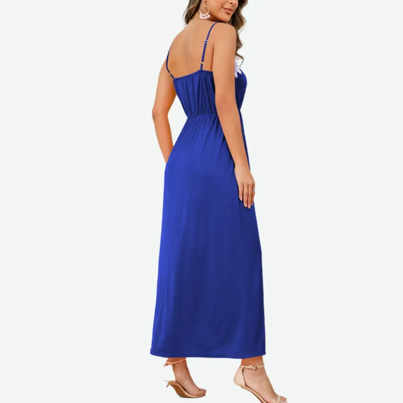 Spaghetti Strap Maxi Dress