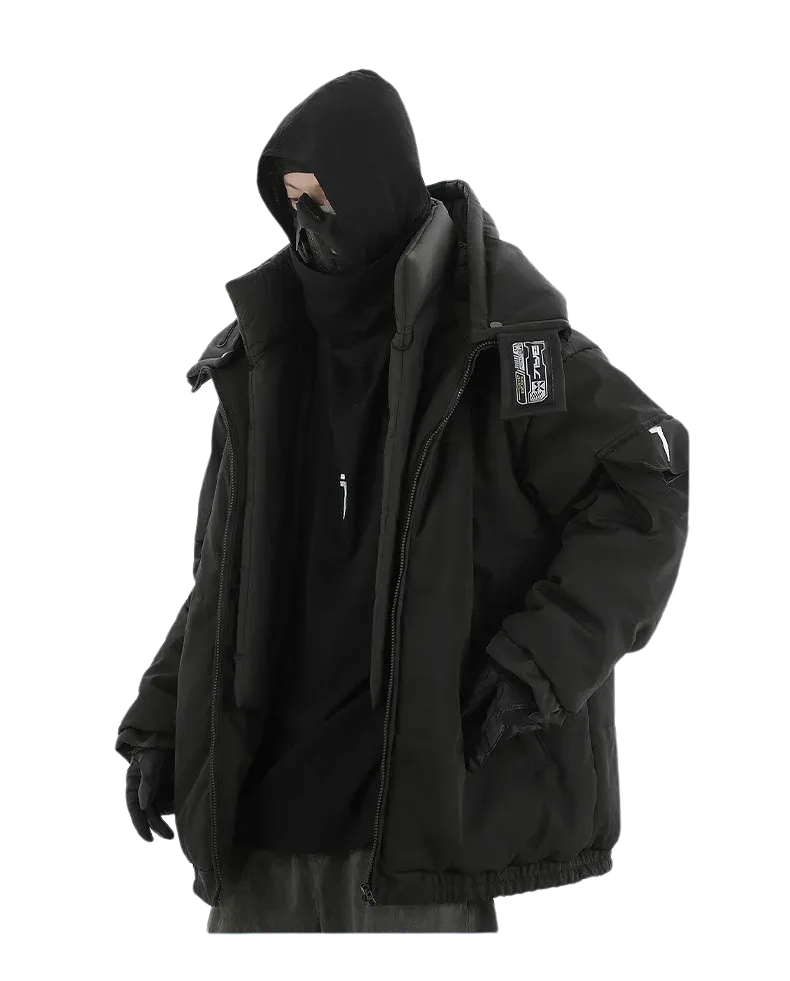 Techwear "Salmon Ice" Parka