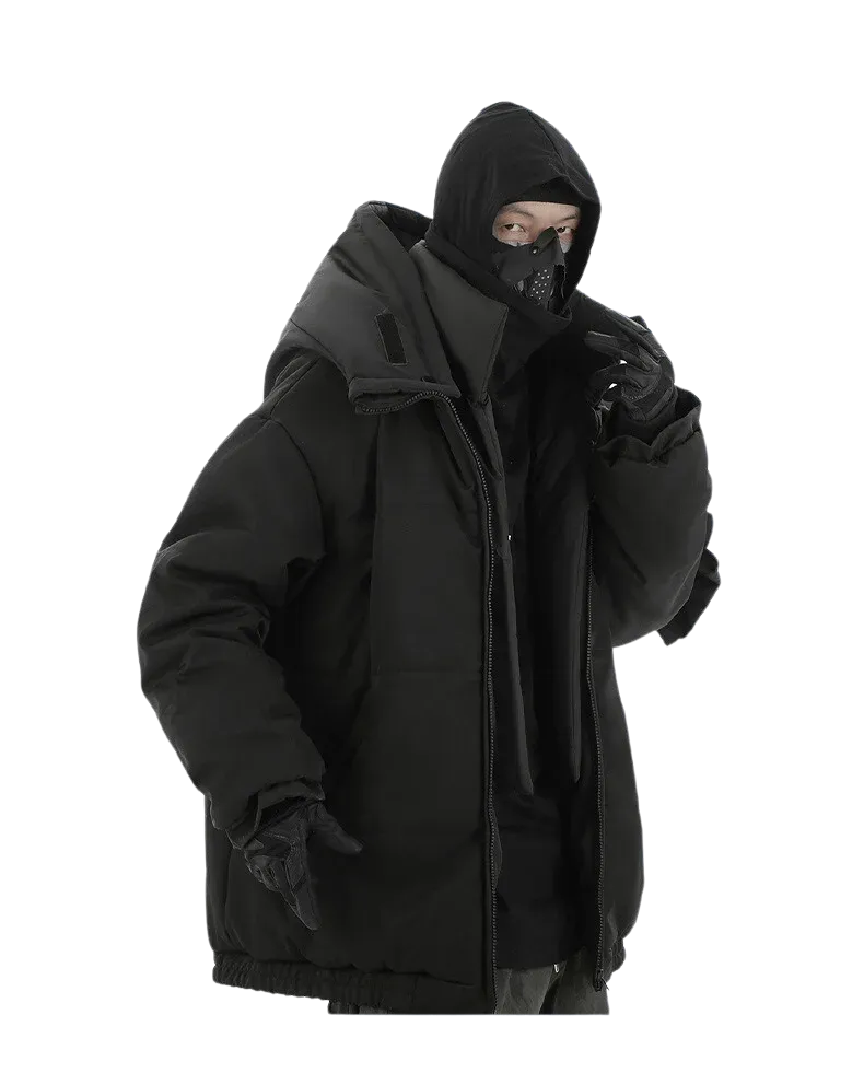 Techwear "Salmon Ice" Parka
