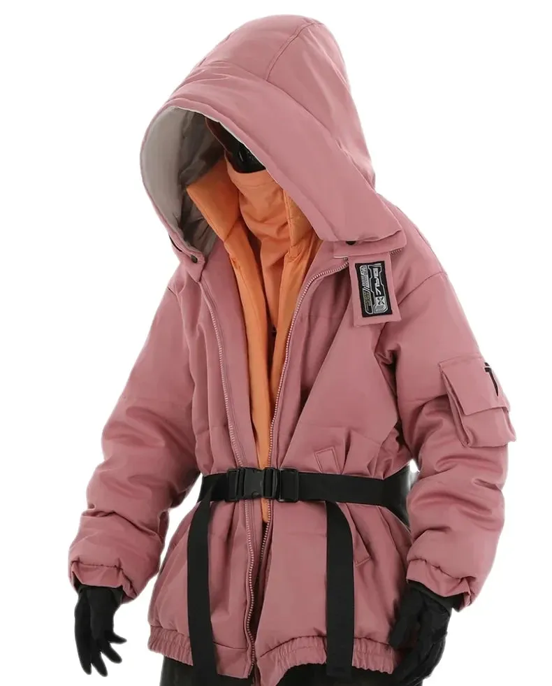 Techwear "Salmon Ice" Parka