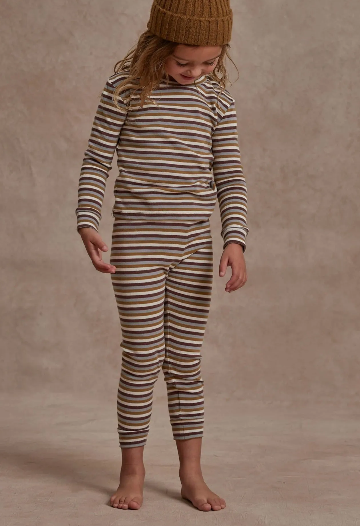 The Pajama Set by Rylee & Cru - Multi Stripe - KIDS