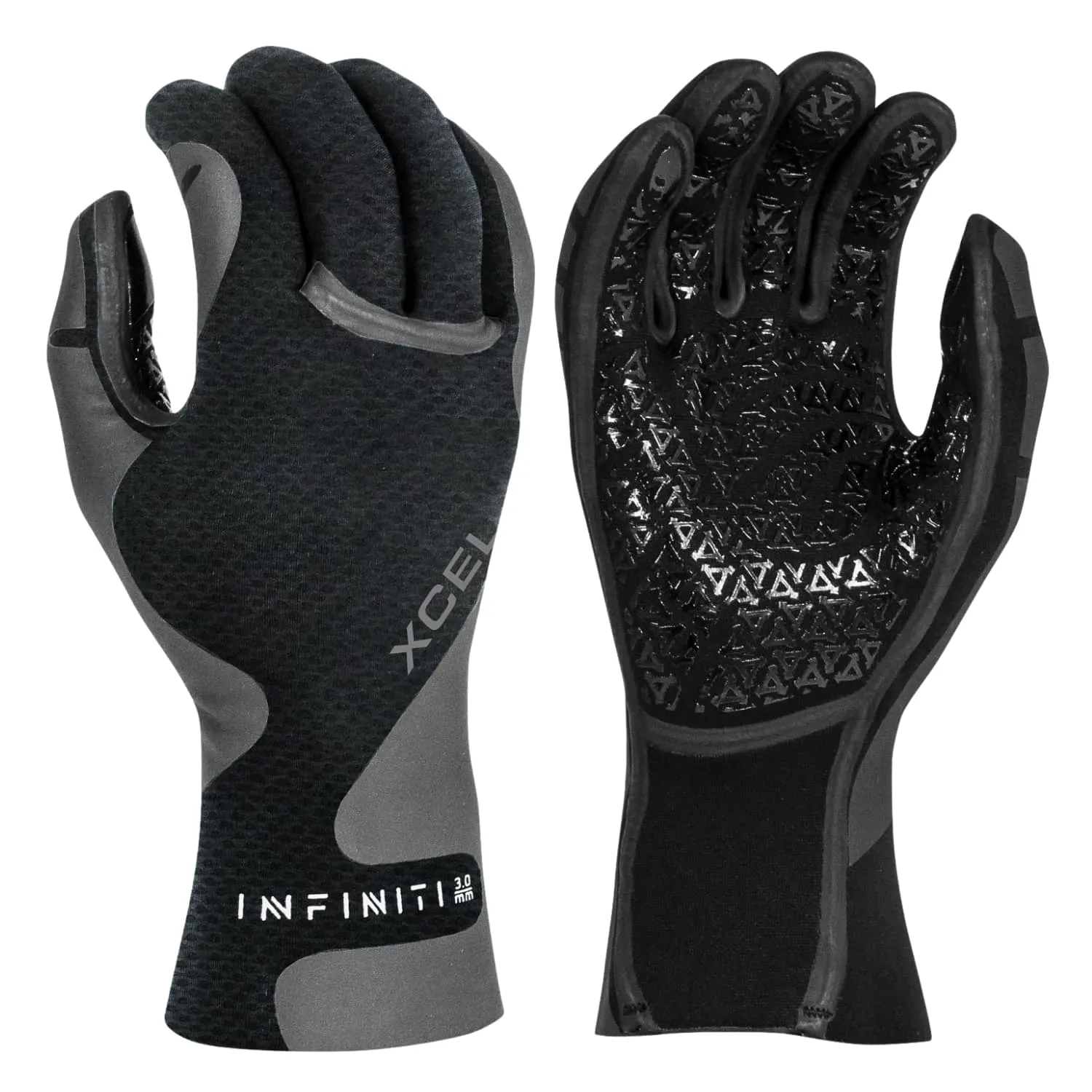 Xcel 1.5mm Infiniti 5-Finger Wetsuit Glove - Black
